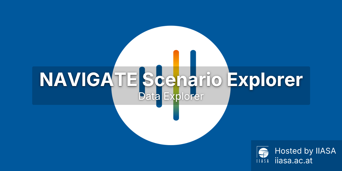 Data Explorer | NAVIGATE Scenario Explorer